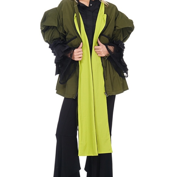 TOV Olive Luminous Kimono Jacket - Picture 6 of 8